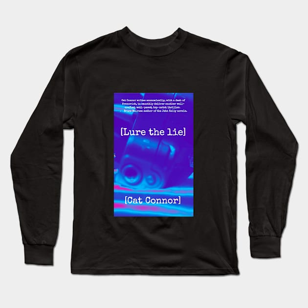 [lure the lie] book cover art work Long Sleeve T-Shirt by CatConnor